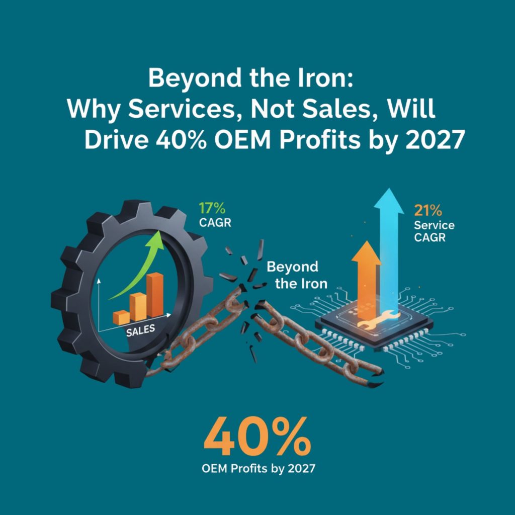 Beyond the Iron: Why Services, Not Sales, Will Drive 40% of OEM Profits by 2027